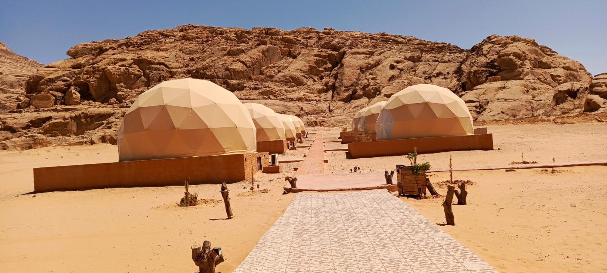 Wadi Rum Marcana Camp Akaba Eksteriør bilde