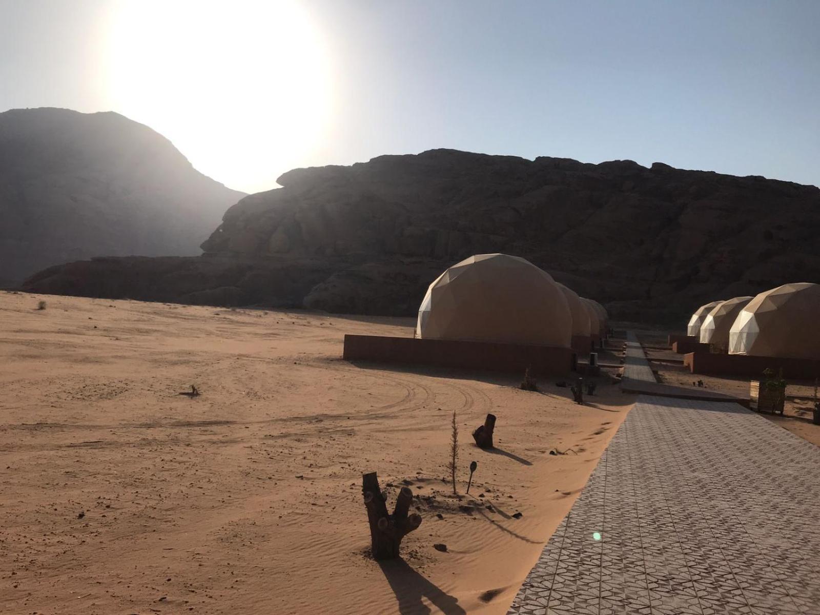 Wadi Rum Marcana Camp Akaba Eksteriør bilde